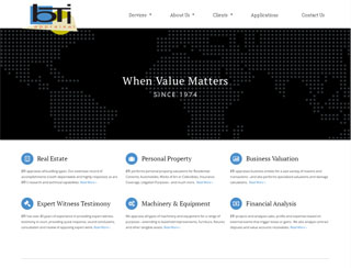 Website Design / Development & SEO BTI Appraisals Los Angeles